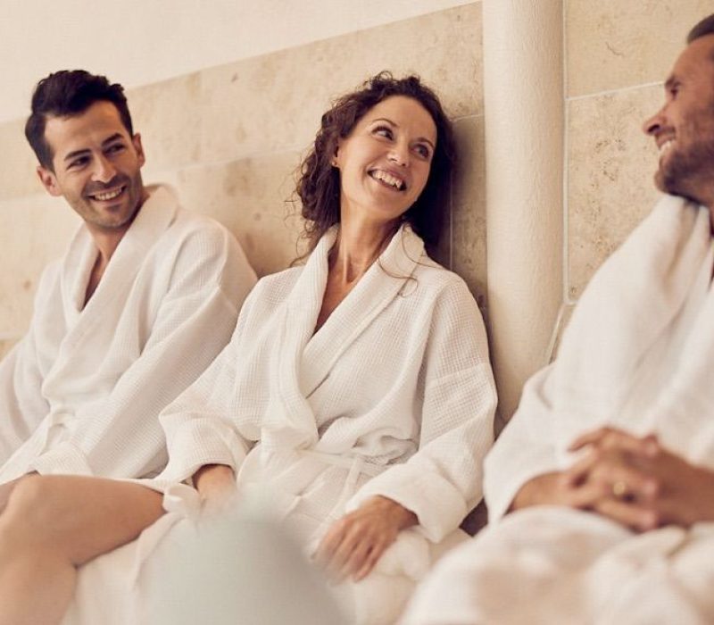 Bastu i SPA-avdelningen på Hotell Gässlingen