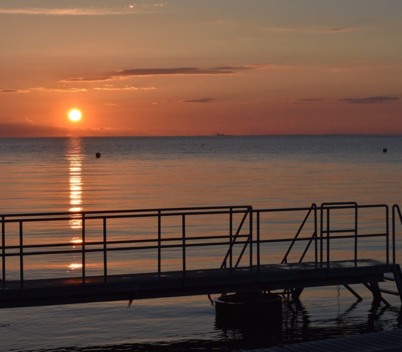 Solnedgång i Skanör Falsterbo
