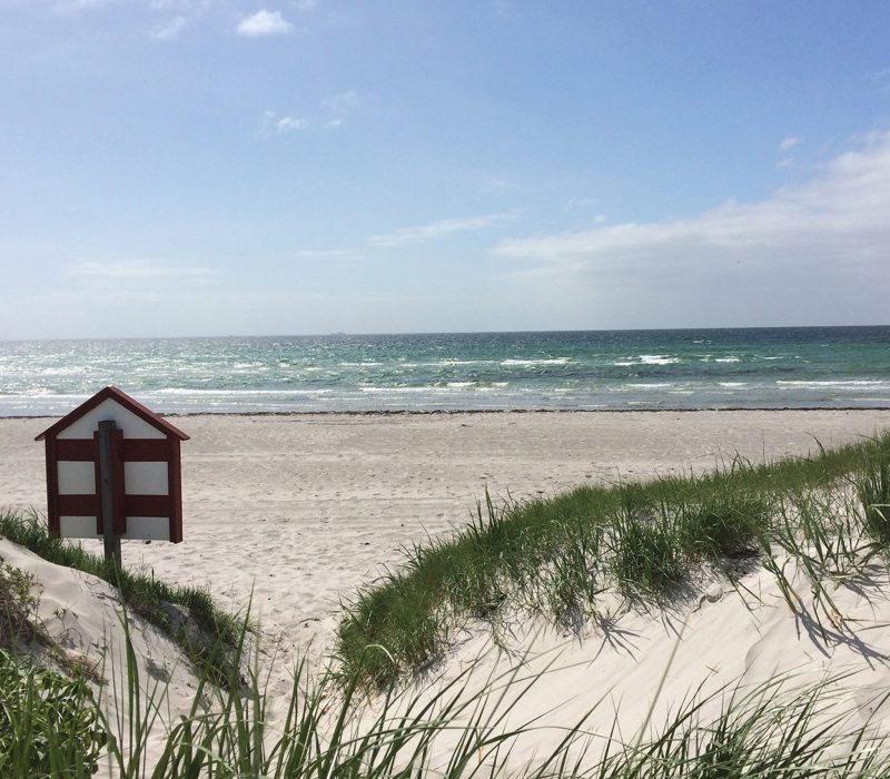 Weekend på stranden i Skanör Falsterbo